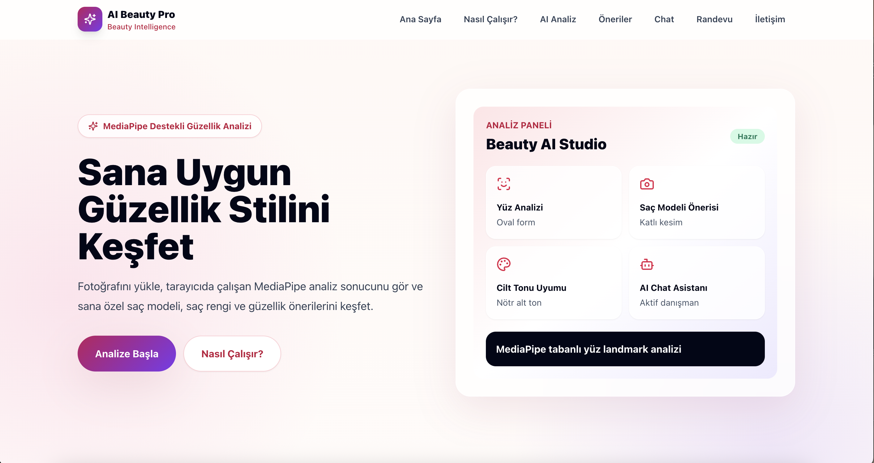 AI Beauty Pro Güzellik Uygulaması ön izleme