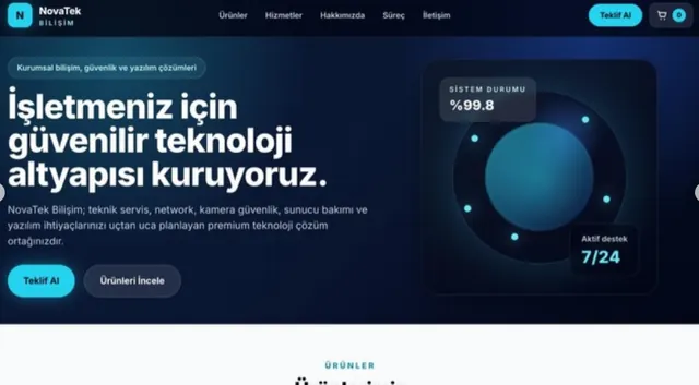 Avukat / Bilişim Web Sitesi ön izleme